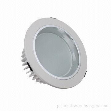 Die-casting Aluminum Downlight with 5 Inches, 12W, Dimmable, 220V, High Brightness, 3 Years Warranty